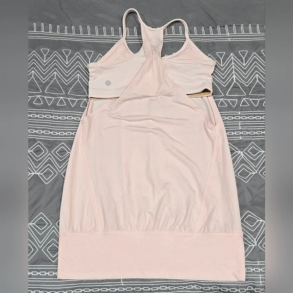 Lululemon No Limits Tank In Light Pink Size 4 - Picture 4 of 8